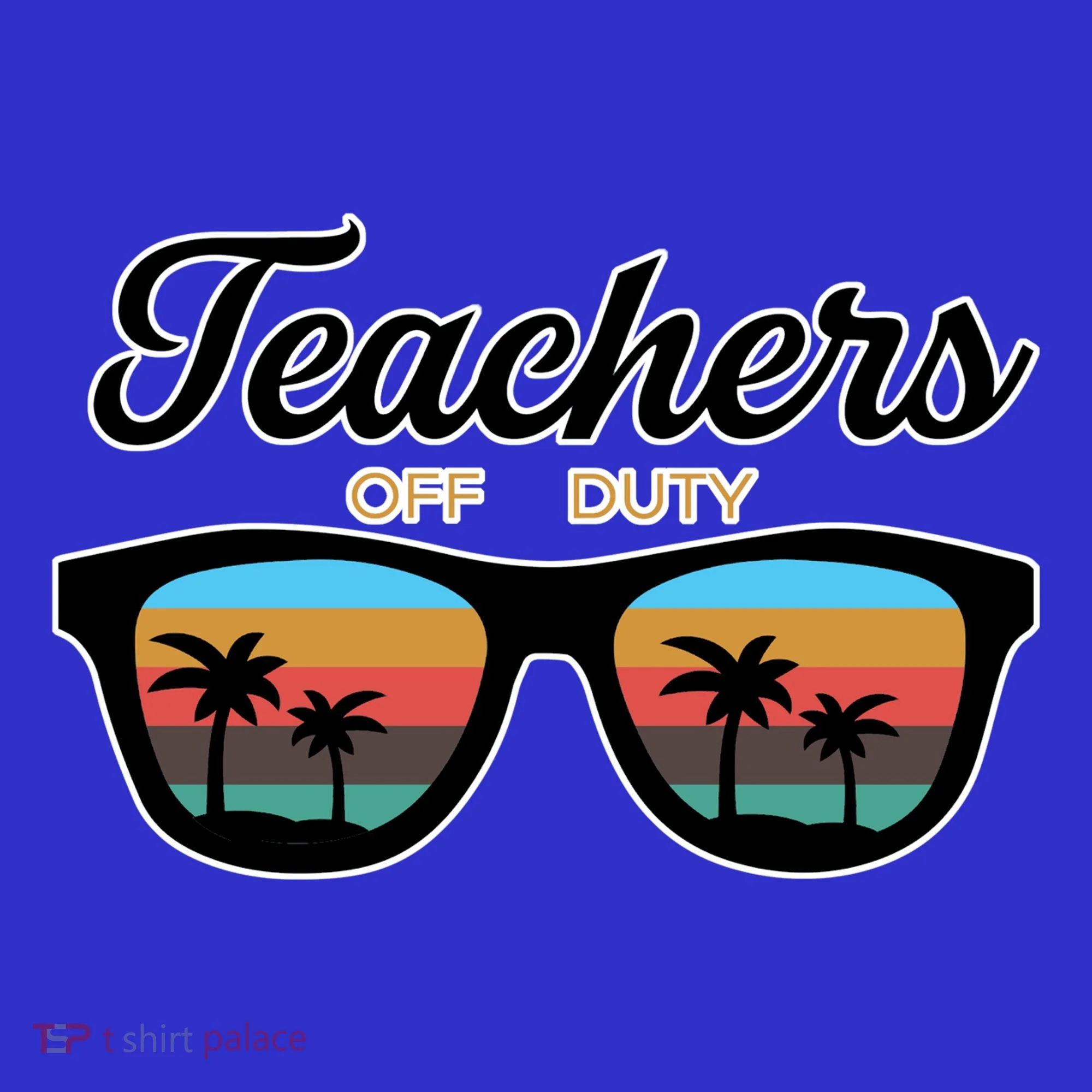 Teachers Off Duty Sunglasses Kids Hoodie