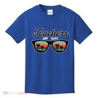Teachers Off Duty Sunglasses Kids T-Shirt thumb 0
