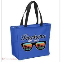 Teachers Off Duty Sunglasses Tote Bag thumb 2