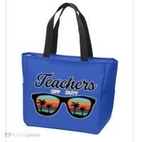 Teachers Off Duty Sunglasses Tote Bag thumb 3