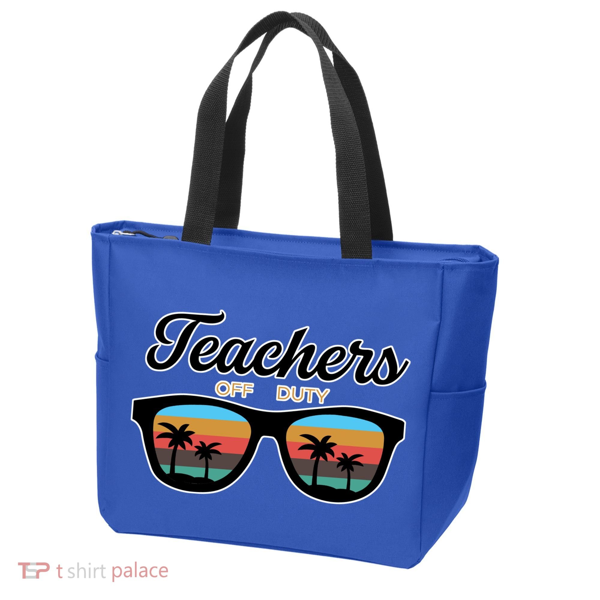Teachers Off Duty Sunglasses Tote Bag