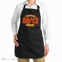 Teachers ROCK AB v CD ABCD Apron thumb 2