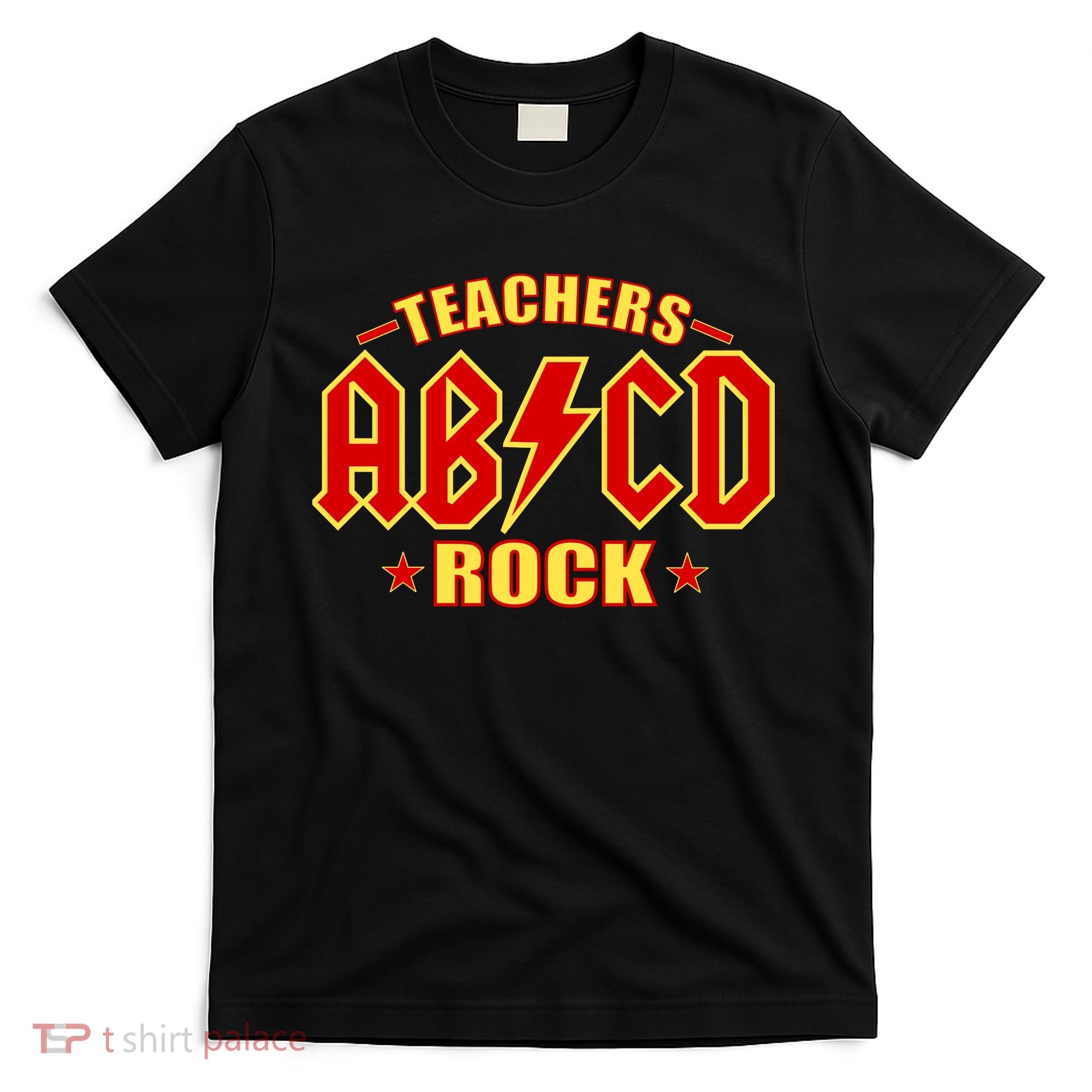 Teachers ROCK AB v CD ABCD T-Shirt