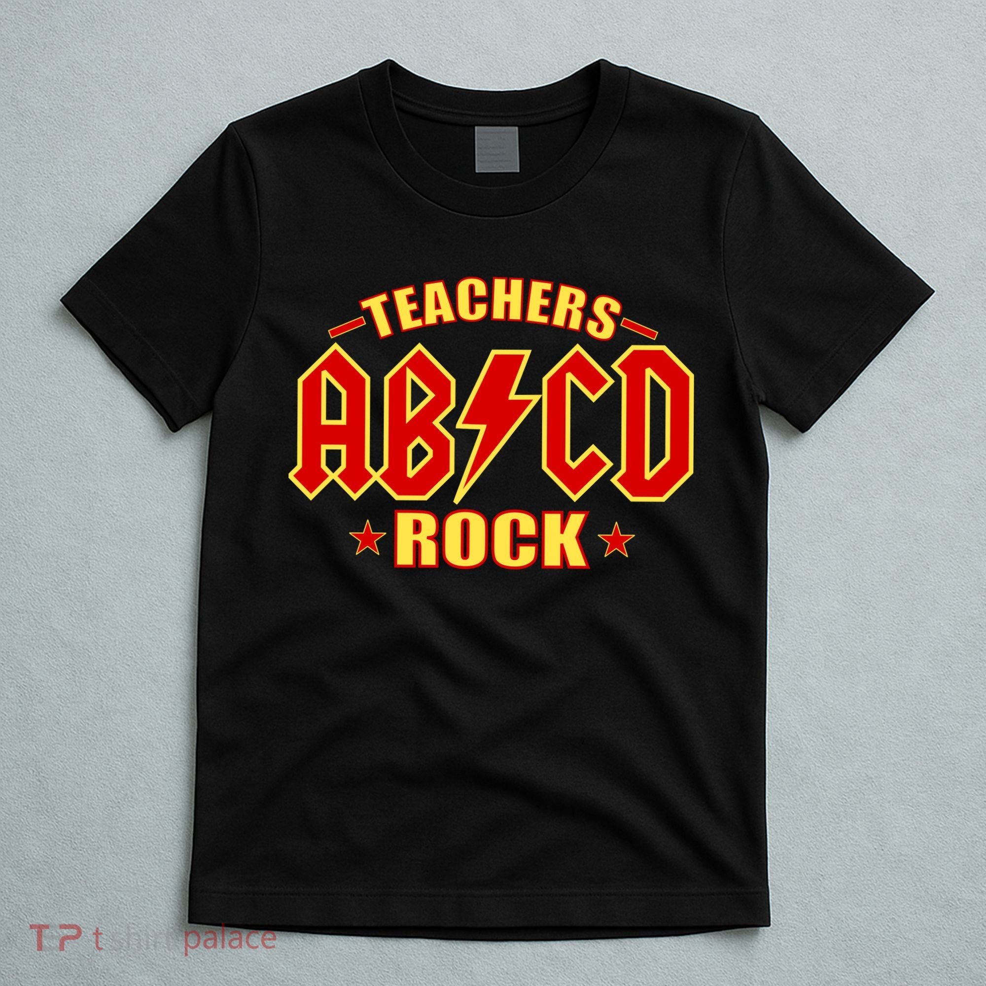 Teachers ROCK AB v CD ABCD T-Shirt