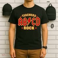 Teachers ROCK AB v CD ABCD T-Shirt thumb 6