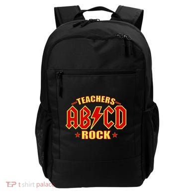 Teachers ROCK AB v CD ABCD Backpack
