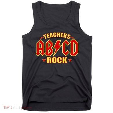 Teachers ROCK AB v CD ABCD Tank Top