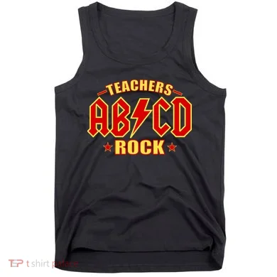 Teachers ROCK AB v CD ABCD Tank Top
