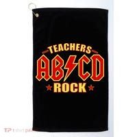 Teachers ROCK AB v CD ABCD Golf Towel thumb 0