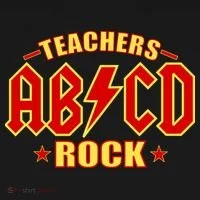Teachers ROCK AB v CD ABCD Women's Long Sleeve Shirt thumb 2
