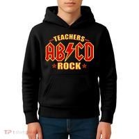 Teachers ROCK AB v CD ABCD Kids Hoodie thumb 4