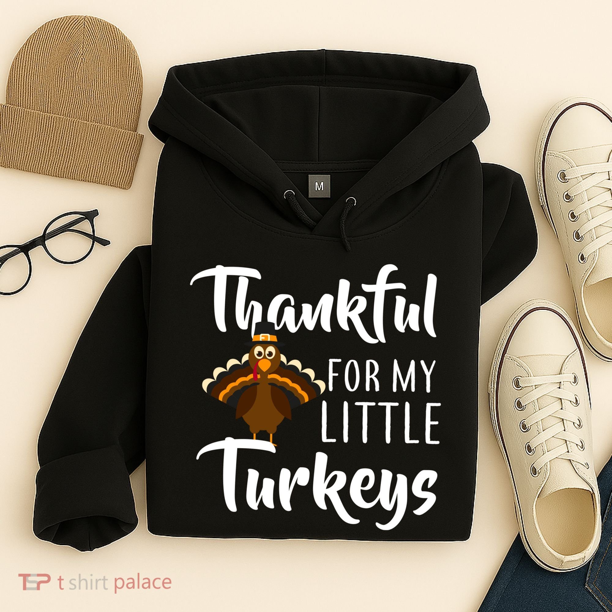 Teachers Thanksgiving Thankful For My little Turkeys Hoodie