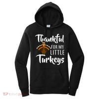 Teachers Thanksgiving Thankful For My little Turkeys Women's Hoodie thumb 0