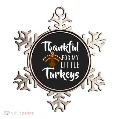 Teachers Thanksgiving Thankful For My little Turkeys Ornament