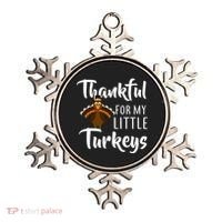 Teachers Thanksgiving Thankful For My little Turkeys Ornament thumb 0