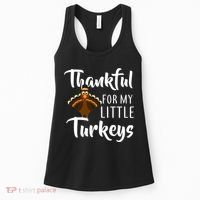 Teachers Thanksgiving Thankful For My little Turkeys Women's Tank Top thumb 0