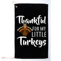 Teachers Thanksgiving Thankful For My little Turkeys Golf Towel thumb 0
