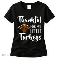 Teachers Thanksgiving Thankful For My little Turkeys Women's T-Shirt thumb 0