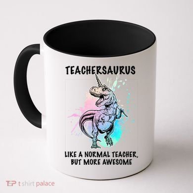 Teachersaurus Unicorn Coffee Mug