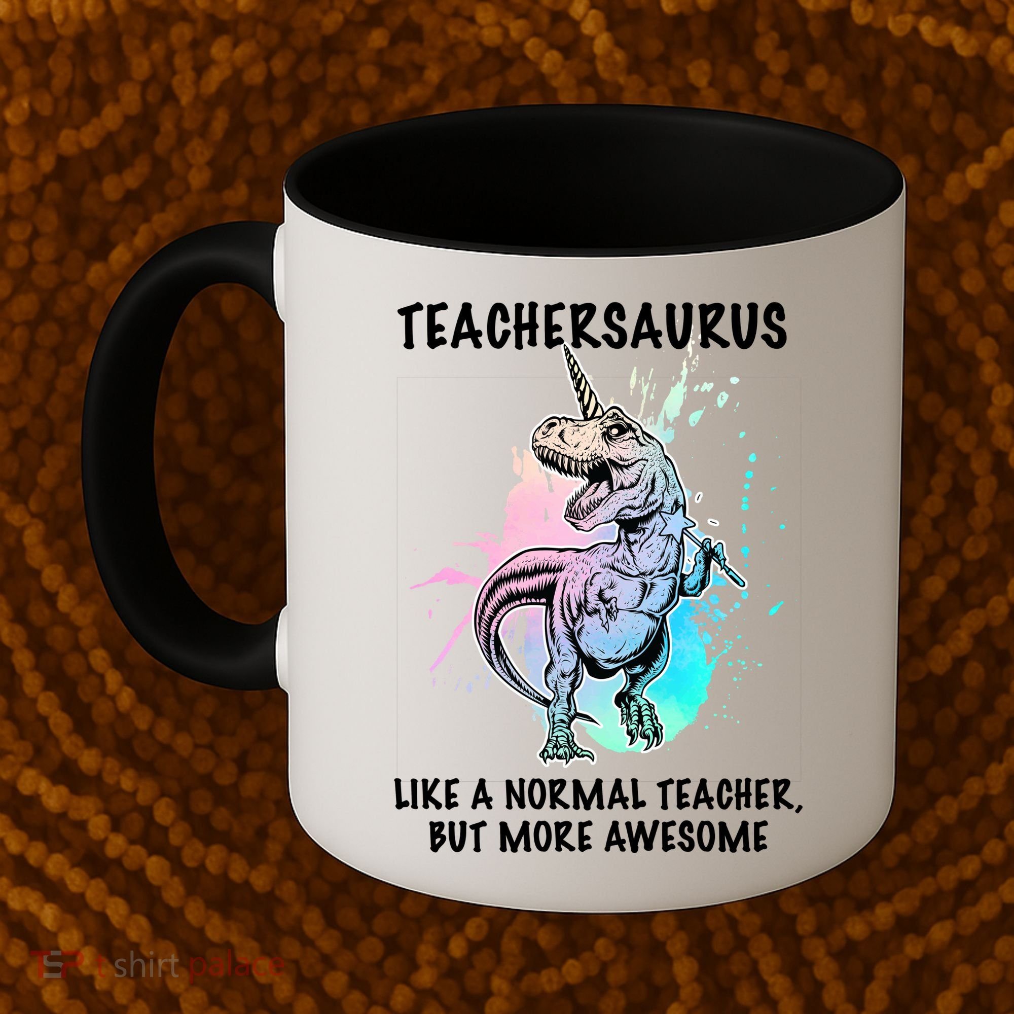 Teachersaurus Unicorn Coffee Mug
