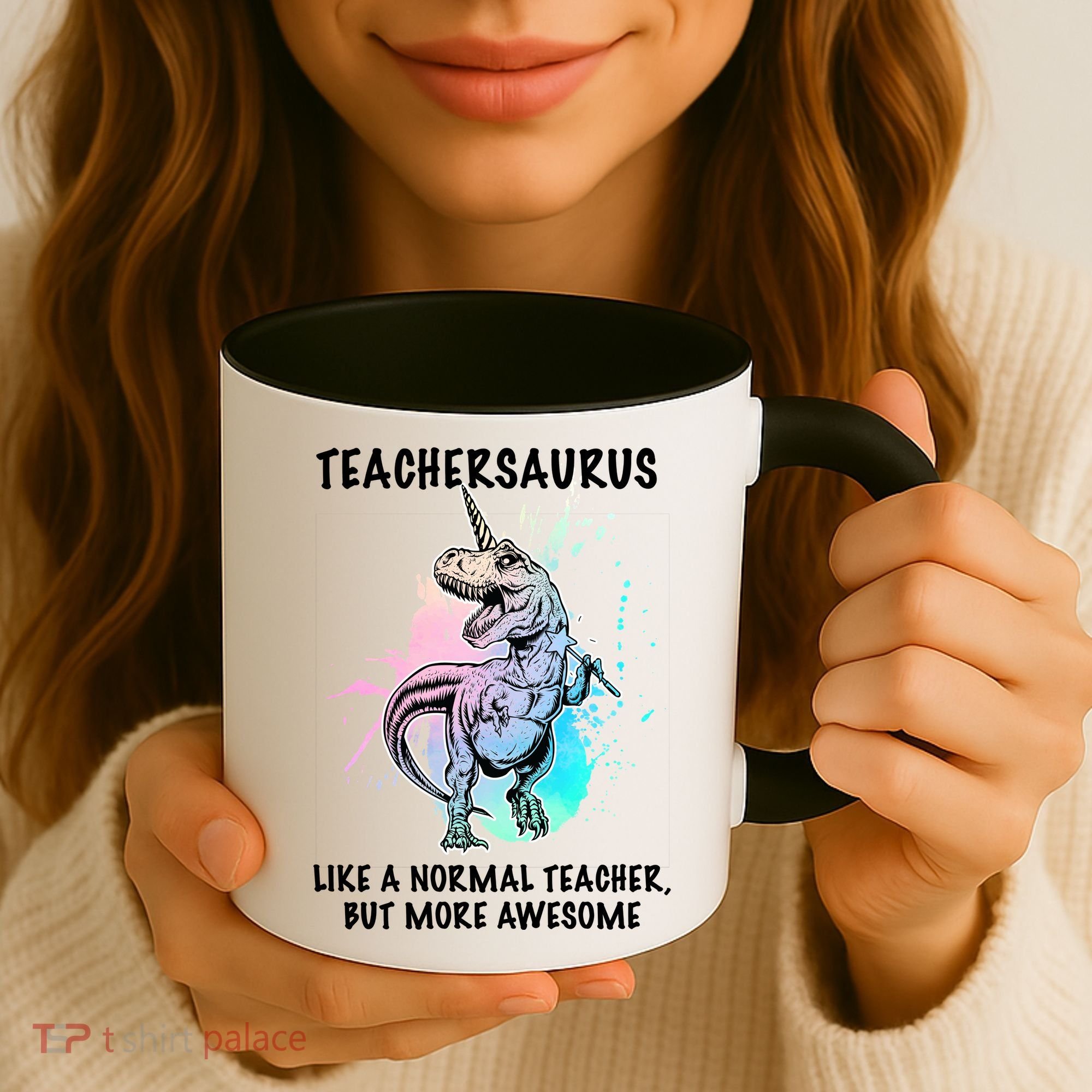 Teachersaurus Unicorn Coffee Mug