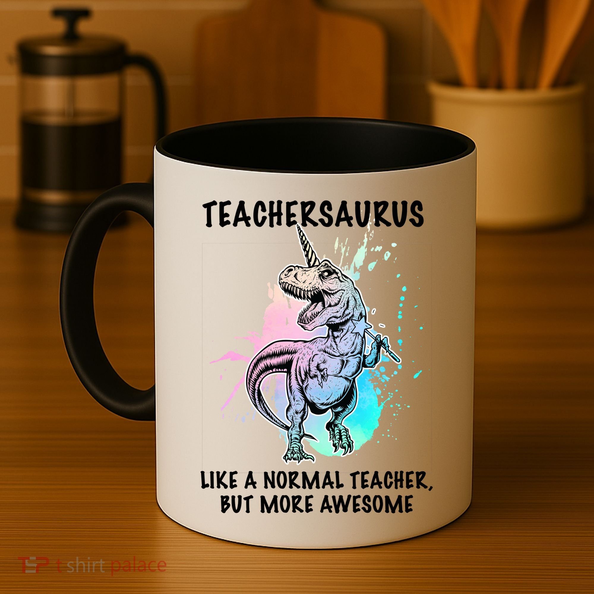 Teachersaurus Unicorn Coffee Mug