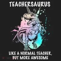 Teachersaurus Unicorn Tumbler thumb 3