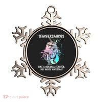 Teachersaurus Unicorn Ornament thumb 0