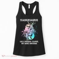 Teachersaurus Unicorn Women's Tank Top thumb 0