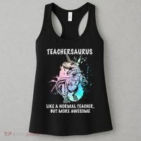 Teachersaurus Unicorn Women's Tank Top thumb 3