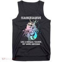 Teachersaurus Unicorn Tank Top thumb 0
