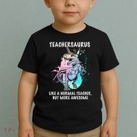 Teachersaurus Unicorn Toddler T-Shirt thumb 2