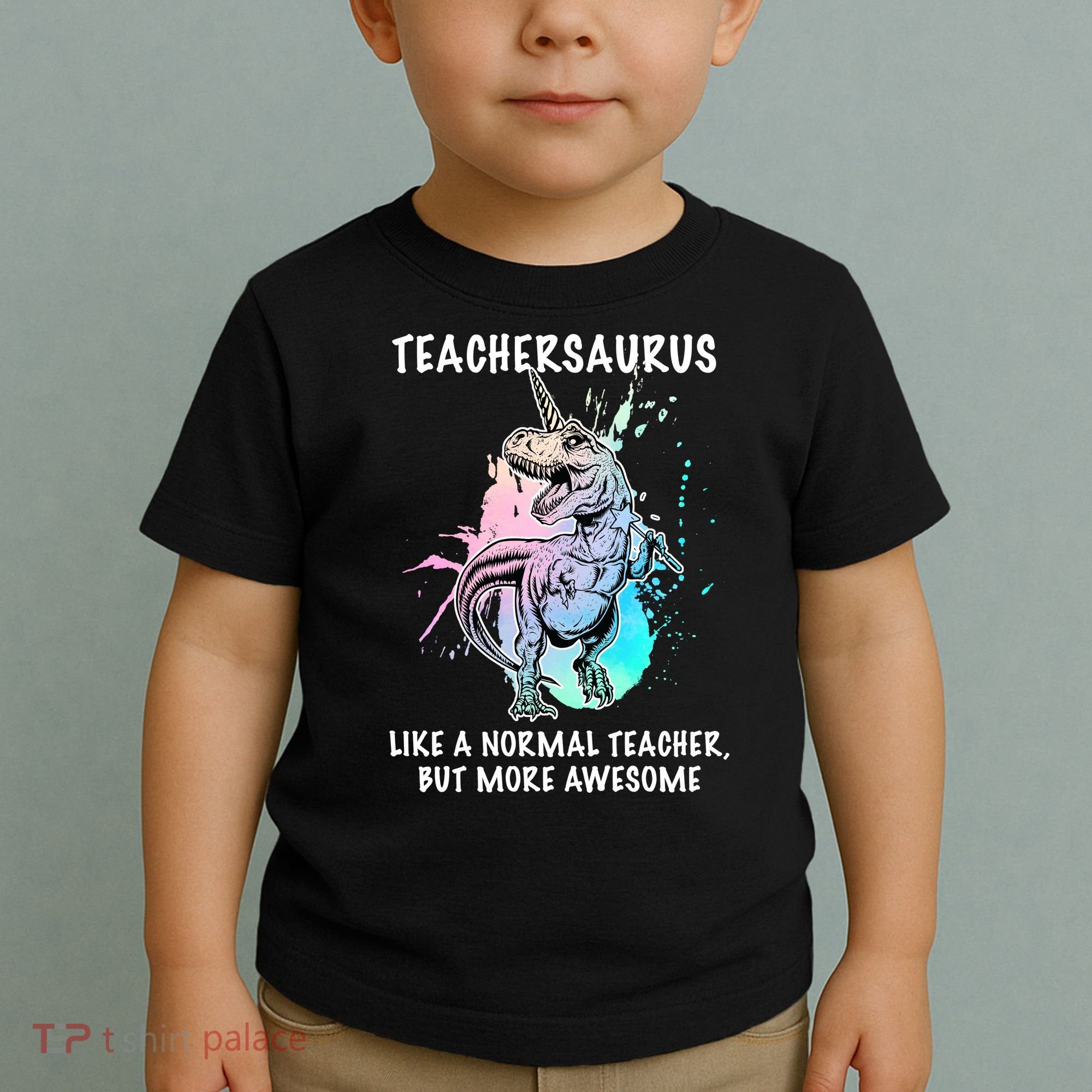 Teachersaurus Unicorn Toddler T-Shirt
