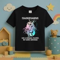 Teachersaurus Unicorn Toddler T-Shirt thumb 3