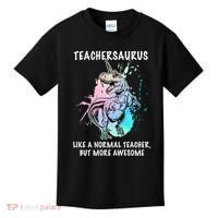 Teachersaurus Unicorn Kids T-Shirt thumb 0