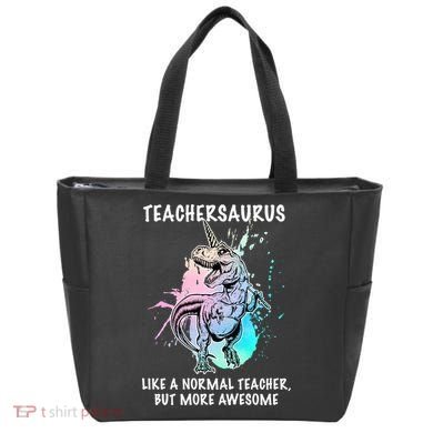 Teachersaurus Unicorn Tote Bag