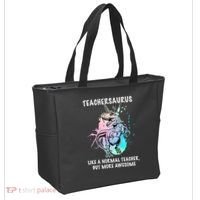 Teachersaurus Unicorn Tote Bag thumb 2