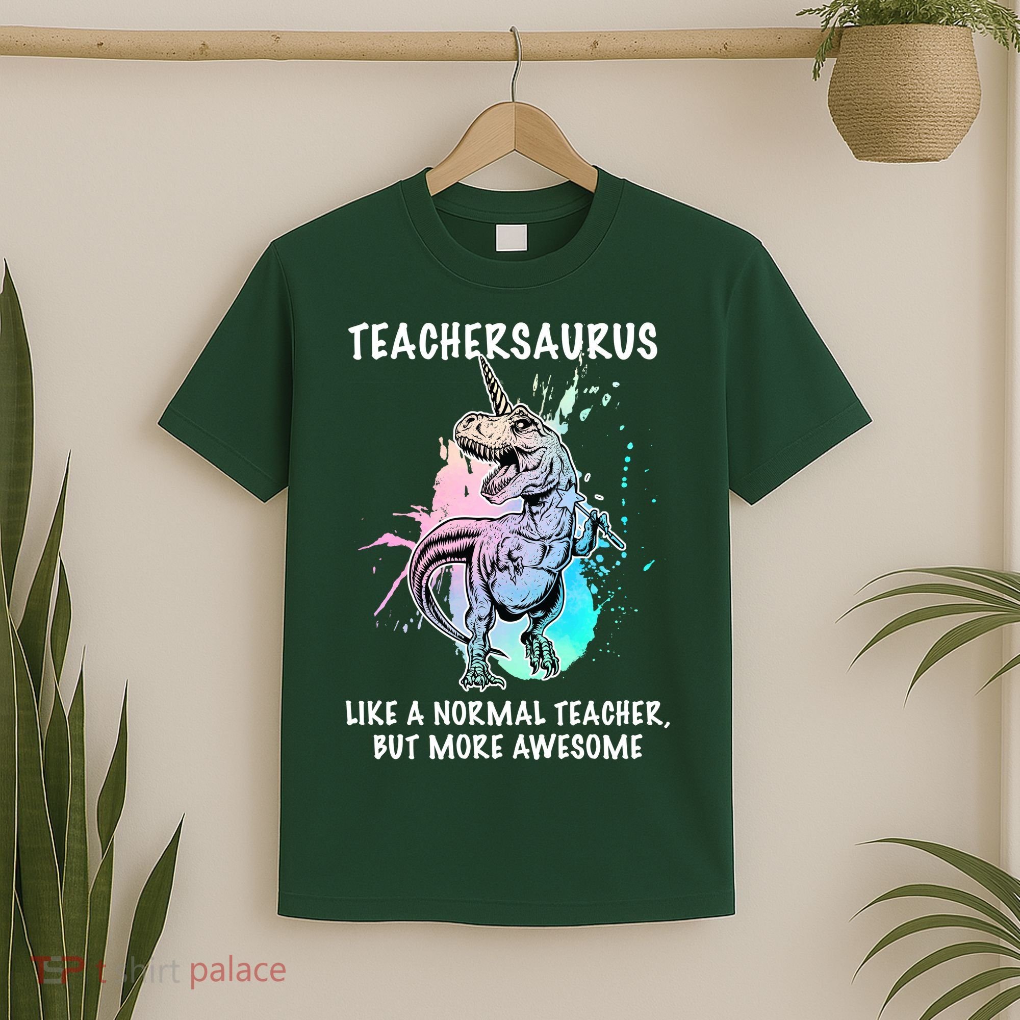 Teachersaurus Unicorn T-Shirt