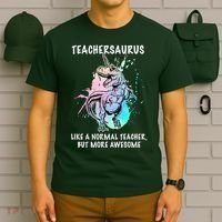 Teachersaurus Unicorn T-Shirt thumb 6