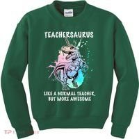 Teachersaurus Unicorn Kids Sweatshirt thumb 0