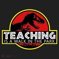 Teaching  Is A Walk In The Park Women's Sweatshirt thumb 2