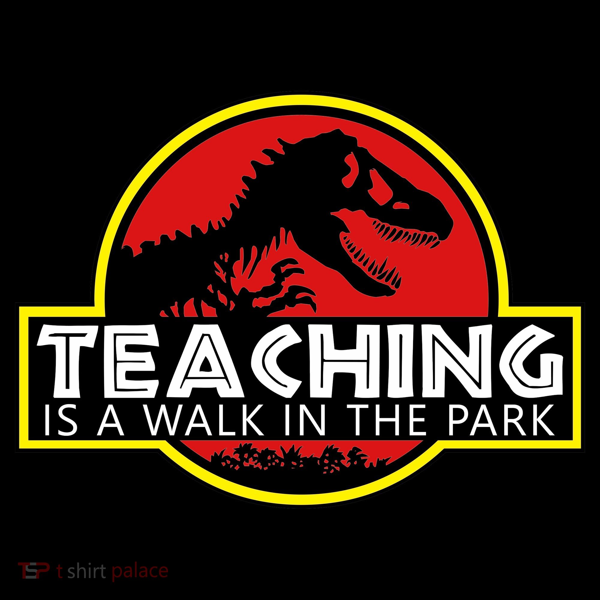 Teaching  Is A Walk In The Park USA-Made Doggie Bandana
