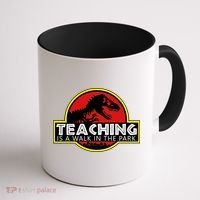 Teaching  Is A Walk In The Park Coffee Mug thumb 1