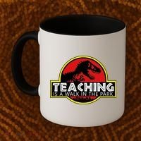 Teaching  Is A Walk In The Park Coffee Mug thumb 2