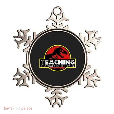 Teaching  Is A Walk In The Park Ornament