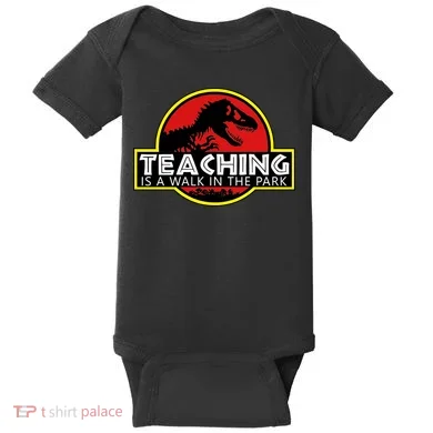 Teaching  Is A Walk In The Park Baby Bodysuit