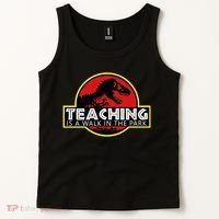 Teaching  Is A Walk In The Park Tank Top thumb 2