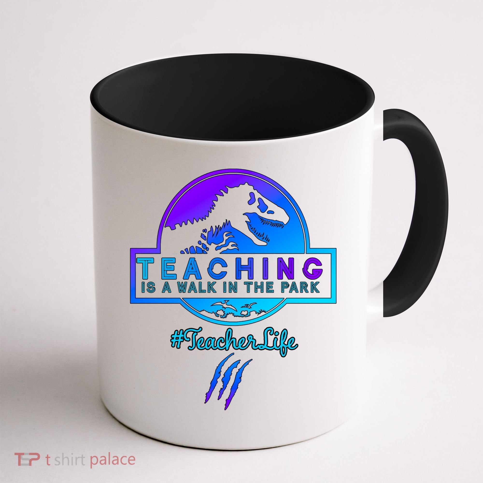 Teaching Is A Walk In Park Jurassic Teacher Coffee Mug