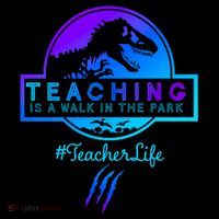 Teaching Is A Walk In Park Jurassic Teacher Coffee Mug thumb 5