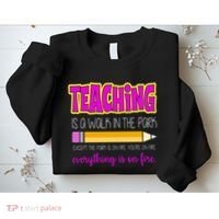 Teaching Is A Walk In The Park Sweatshirt thumb 2